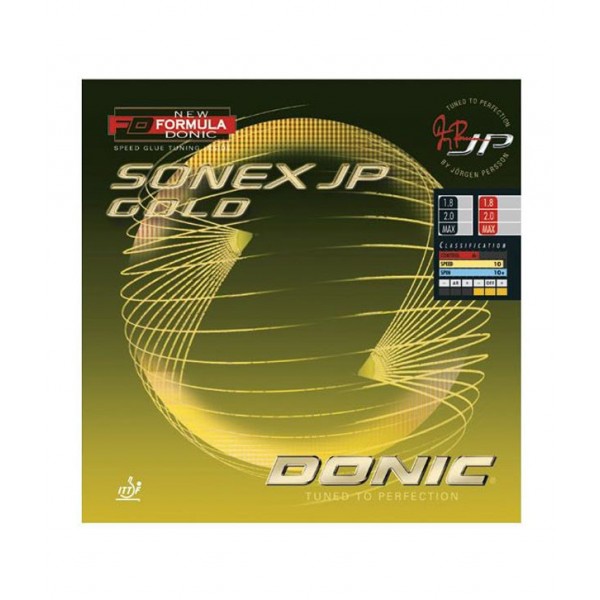 Donic Sonex JP Gold (Black) Table Tennis Rubber